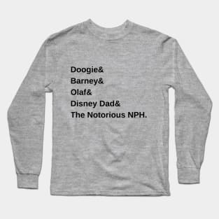 Helvetica NPH Long Sleeve T-Shirt